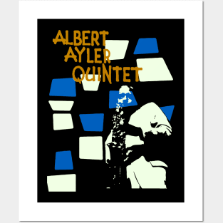 Albert Ayler band t shirt jazz Posters and Art